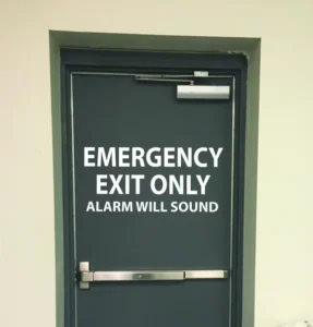 emergency doors