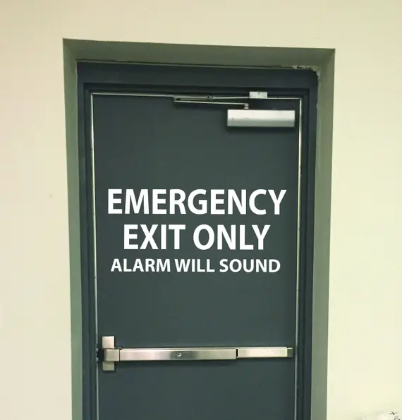 emergency doors